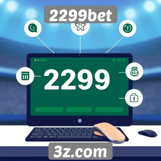 Análise das funcionalidades do site 2299bet